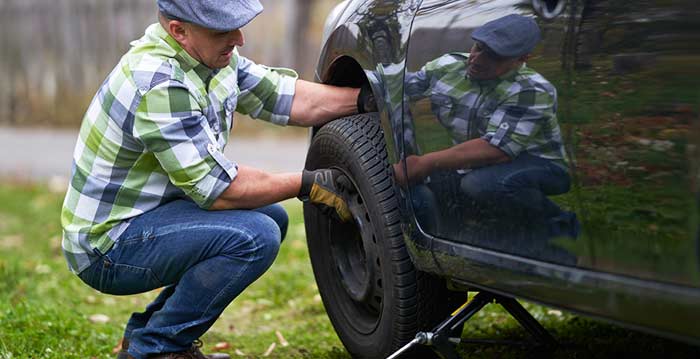 Tyre puncture repairs